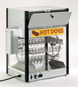 Hot Dog Broiler and Bun Warmer